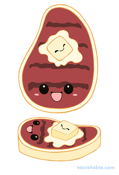 Squishable Steak and Butter