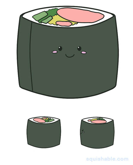 Squishable Sushi