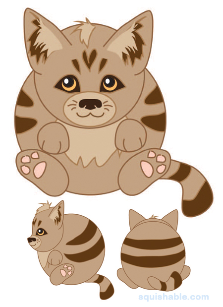 Squishable Tabby Kitten