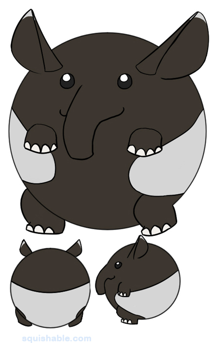 Squishable Tapir