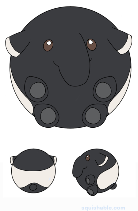 Squishable Tapir