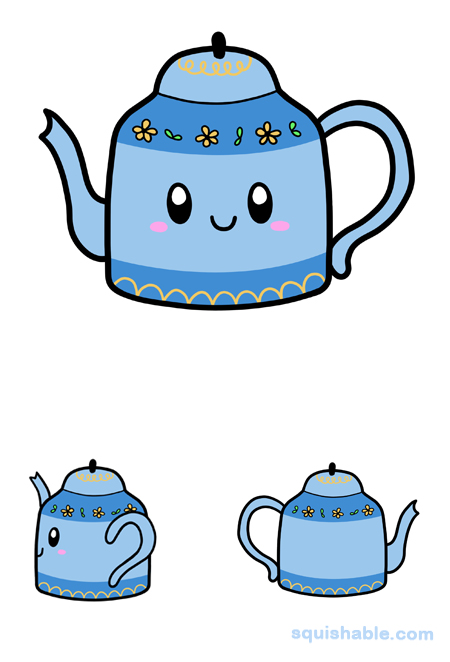 Squishable Teapot