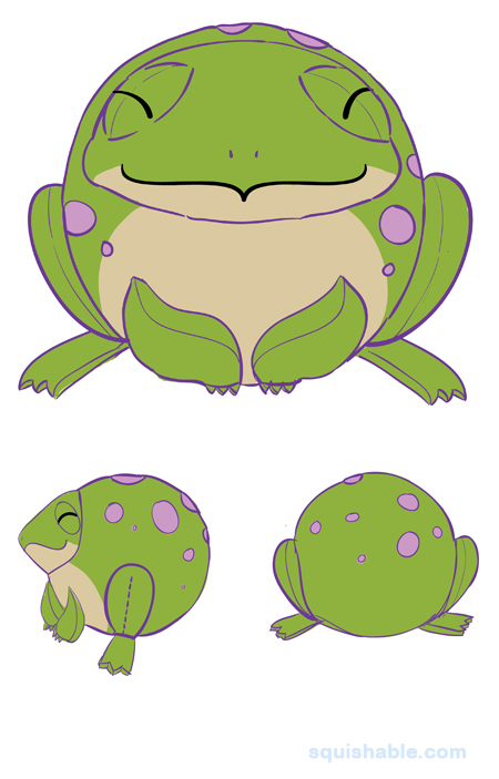 Squishable Magic Toad