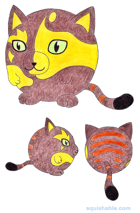 Squishable Tortie Cat
