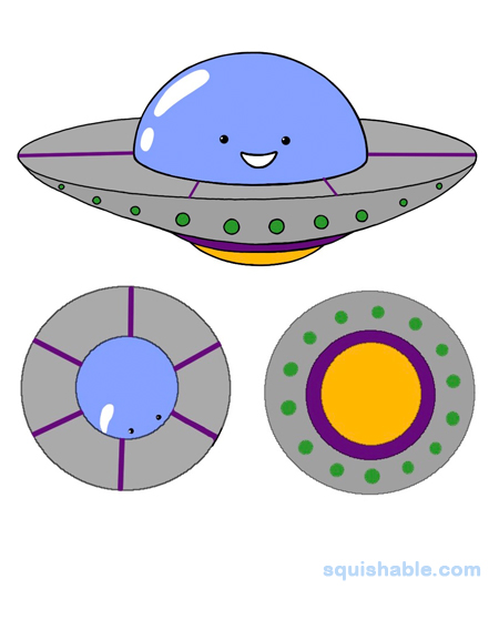 Squishable UFO