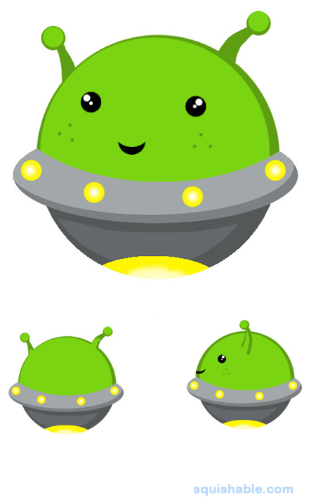 Squishable UFO