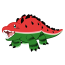 Squishable Watermelon Gator thumbnail
