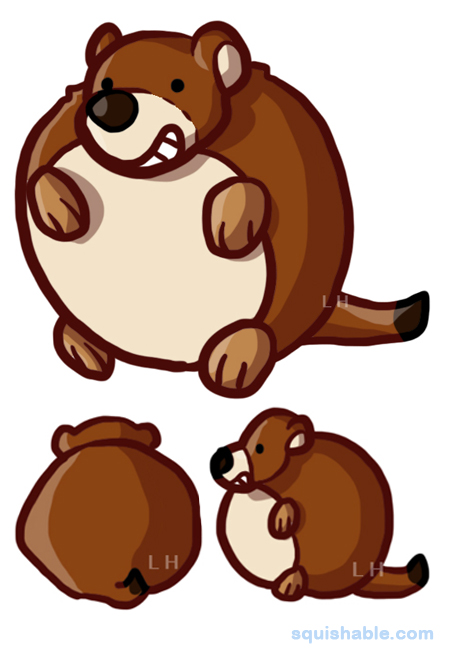 Squishable Weasel