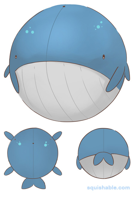 Squishable Flippy Whale