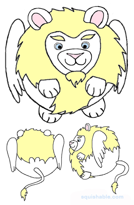 Squishable Winged Lion