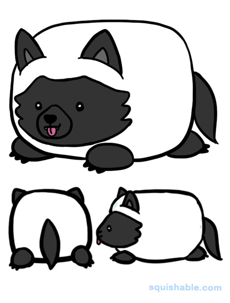Squishable Hungry Wolf