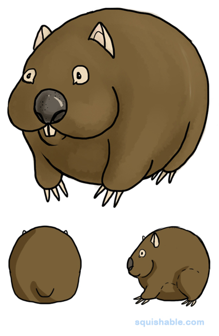Squishable Wombat
