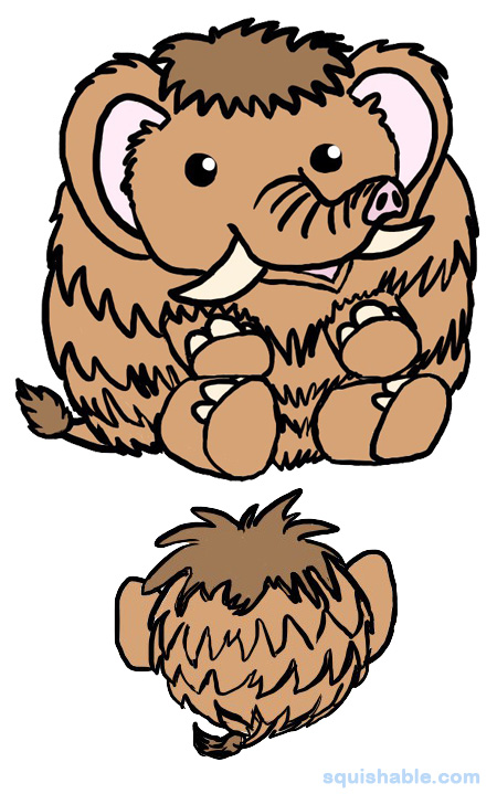 Squishable Woolly Mammoth