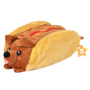 Squishable Dachshund Hot Dog Plush Pouch thumbnail