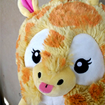 Mini Squishable Baby Giraffe, first prototype