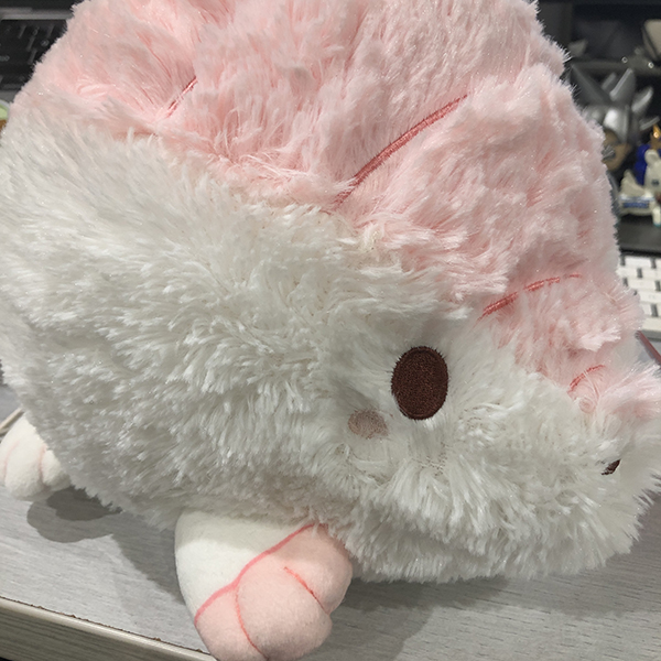Squishable Pink Fairy Armadillo, first prototype