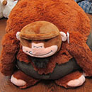 Squishable Brown Bigfoot, first prototype