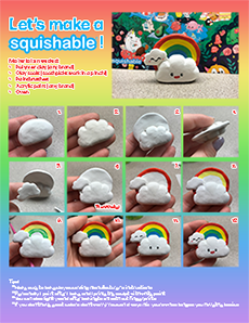 Squashable Friends Paint & Play Squishable RMS Colour your own Squishems 