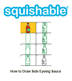 How to Draw Side Eyeing Sauce