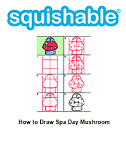 How To Draw Spa Day Mushroom