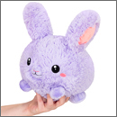 Mini Squishable Purple Fluffy Bunny