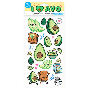 Avocado Sticker Set